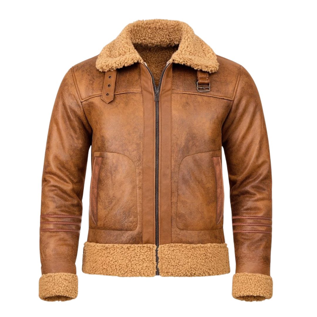 CHAQUETA MEN PILOTO OVEJERA CLASICA